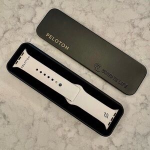 Peloton White Groove Life Watch Band